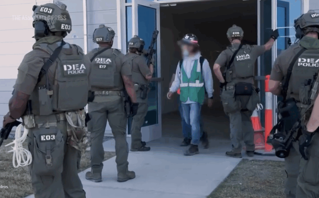 korean funded battery factory 475 people arrested in the us